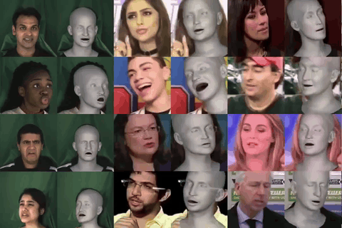 3D face mesh dataset thumbnail
